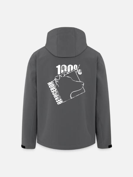BEAUCERON 100 - Recycelte Männer Softshell-Jacke von Stanley/Stella - Anthrazit