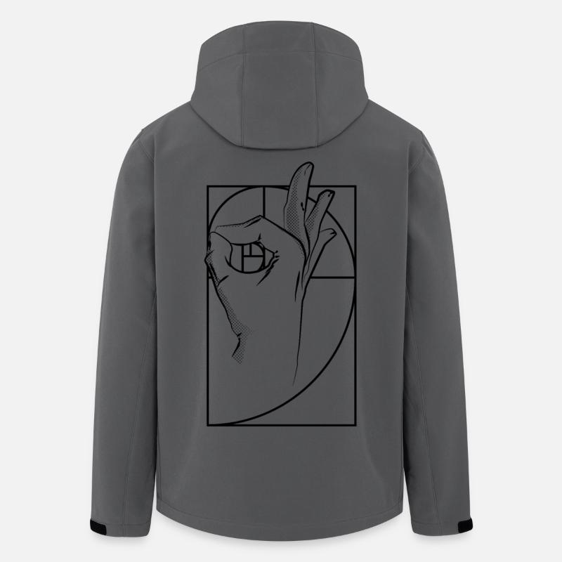 Gotcha troll - Men’s Recycled Softshell Jacket by Stanley/Stella - anthracite