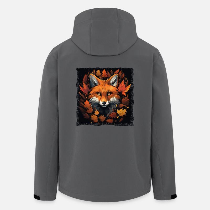 Herbstfuchs - Recycelte Männer Softshell-Jacke von Stanley/Stella - Anthrazit