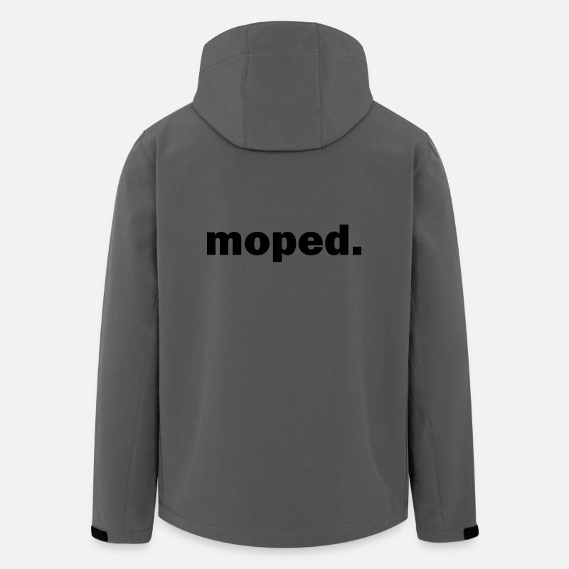 Moped - Recycelte Männer Softshell-Jacke von Stanley/Stella - Anthrazit