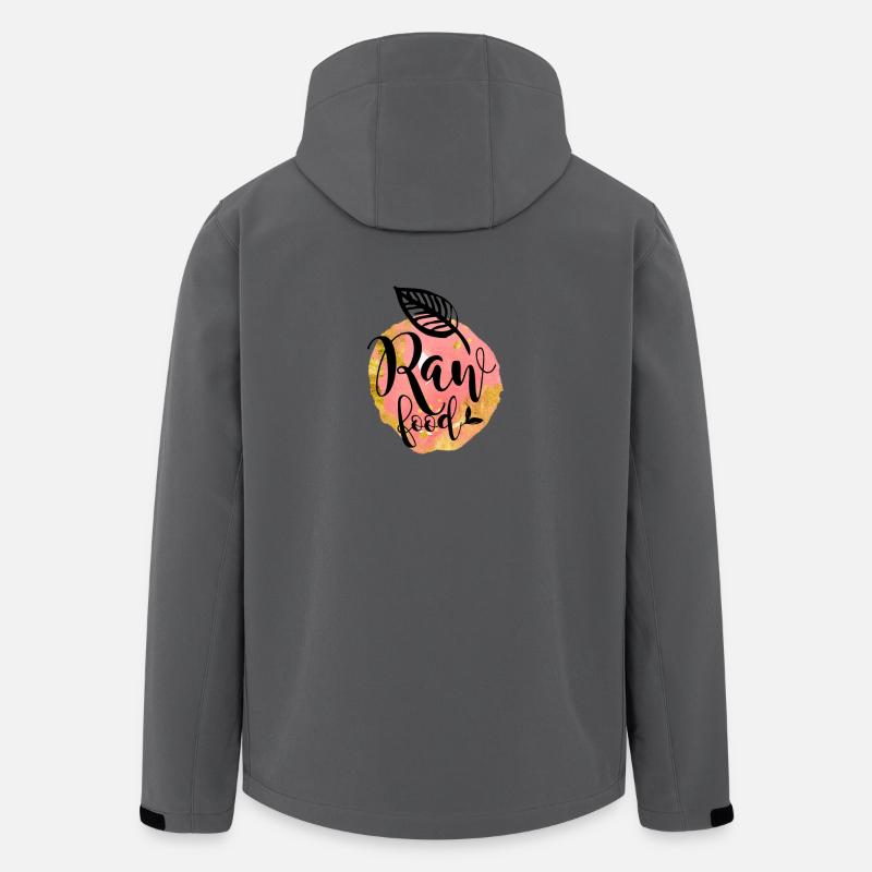 Veganer Vegetarier Tierschutz Geschenkidee - Recycelte Männer Softshell-Jacke von Stanley/Stella - Anthrazit