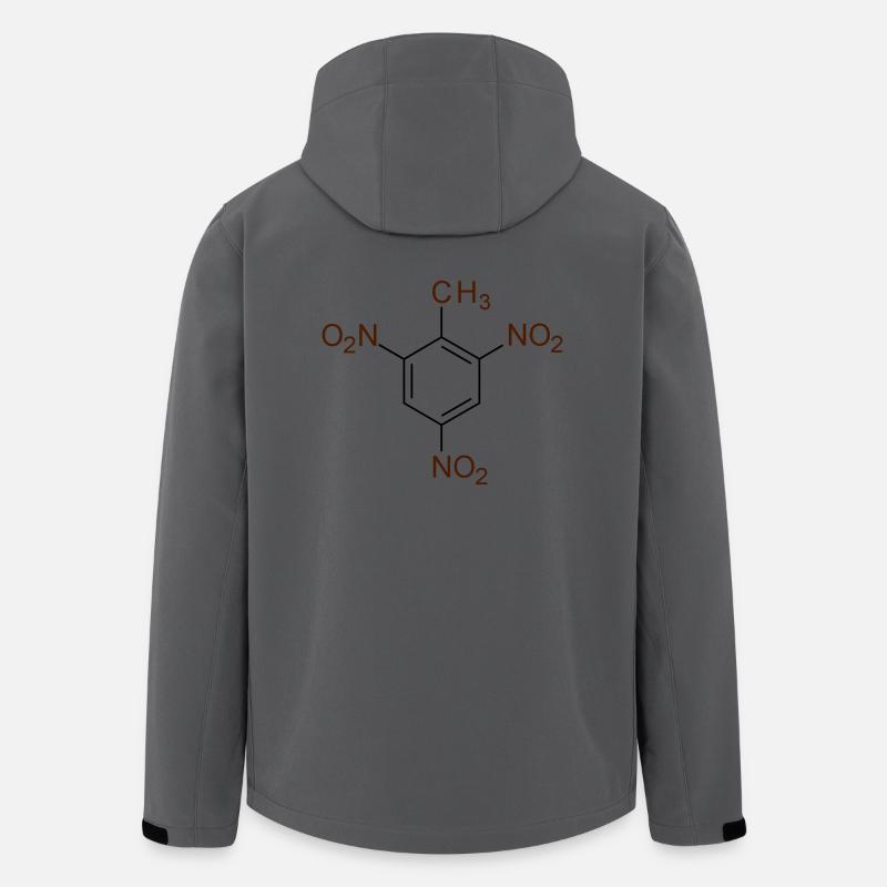 Trinitrotoluene - Recycelte Männer Softshell-Jacke von Stanley/Stella - Anthrazit