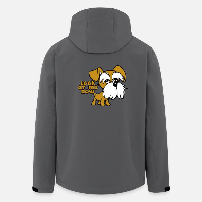 Note Me - Men’s Recycled Softshell Jacket by Stanley/Stella - anthracite