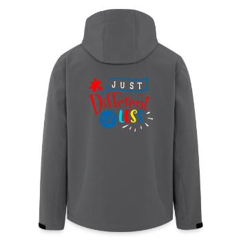 Autismus Autist ADHS Autism Asperger Geschenk - Recycelte Männer Softshell-Jacke von Stanley/Stella - Anthrazit - Hinten - AI Model Male 185 light (185cm)