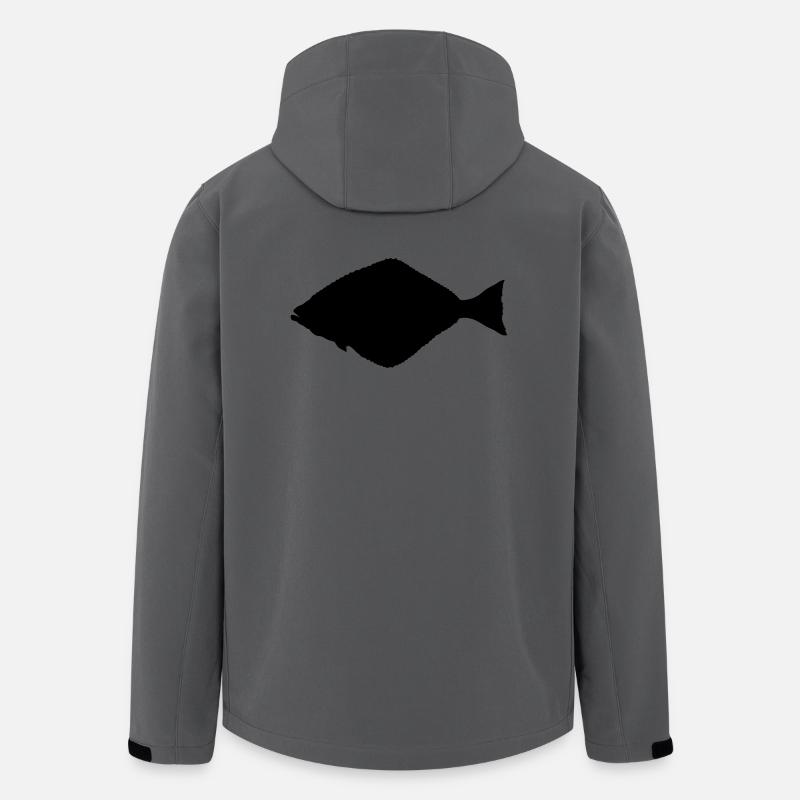 halibut - Men’s Recycled Softshell Jacket by Stanley/Stella - anthracite