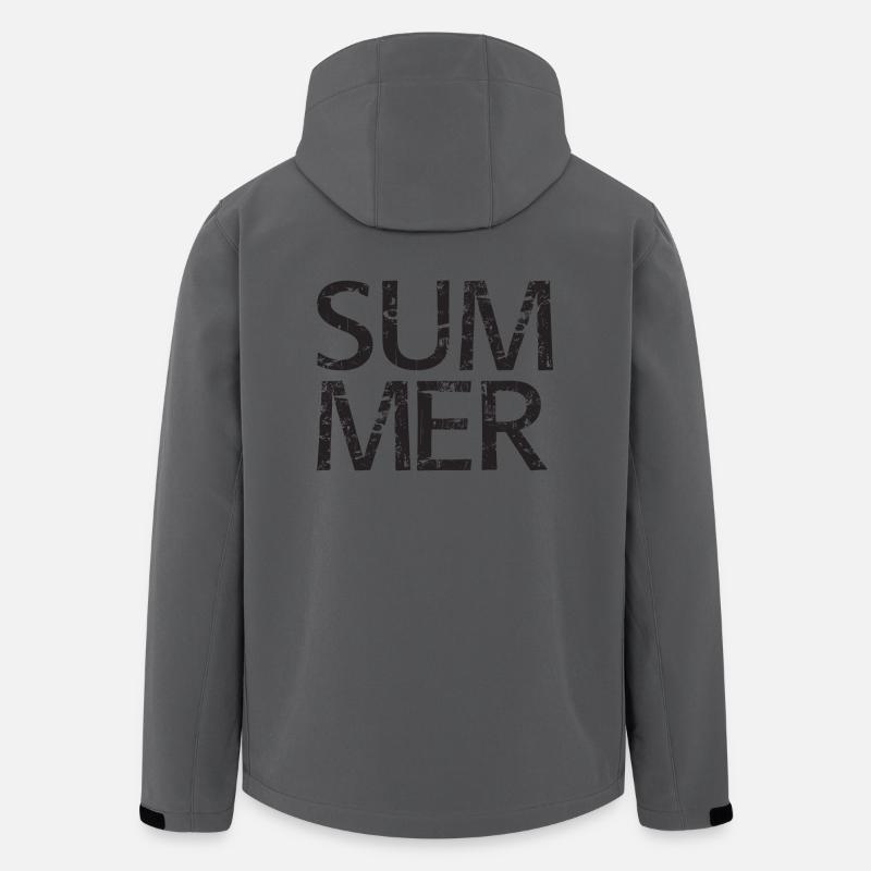 BUZZER - Men’s Recycled Softshell Jacket by Stanley/Stella - anthracite
