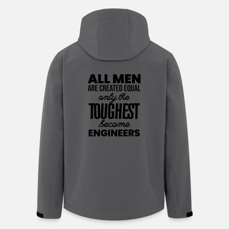 engineer - Men’s Recycled Softshell Jacket by Stanley/Stella - anthracite