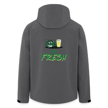 Stay fresh - Recycelte Männer Softshell-Jacke von Stanley/Stella - Anthrazit - Hinten - AI Model Male 185 light (185cm)