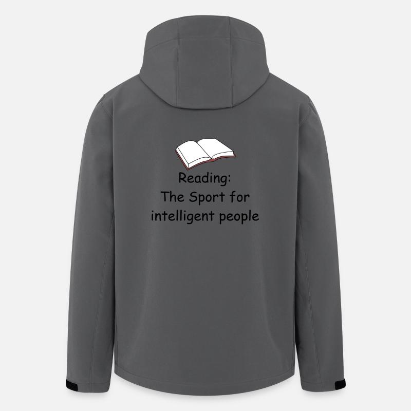 read - Men’s Recycled Softshell Jacket Discoverer by Stanley/Stella - anthracite