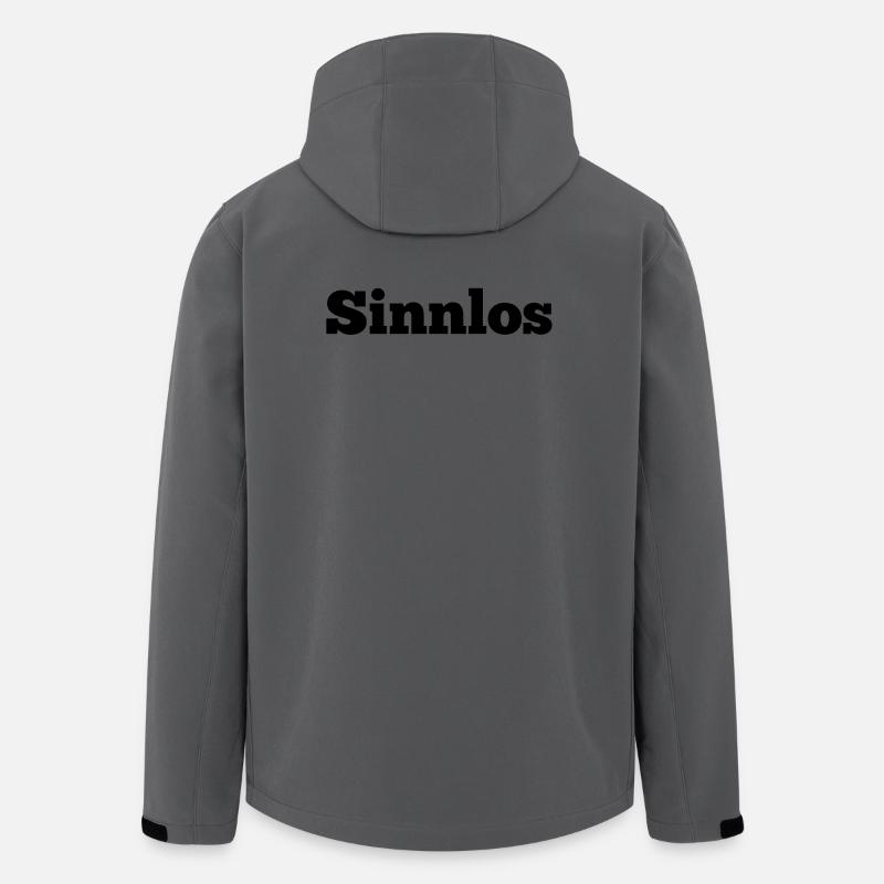 Sinnlos - Recycelte Männer Softshell-Jacke von Stanley/Stella - Anthrazit
