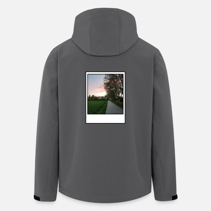 Photo - Recycelte Männer Softshell-Jacke von Stanley/Stella - Anthrazit