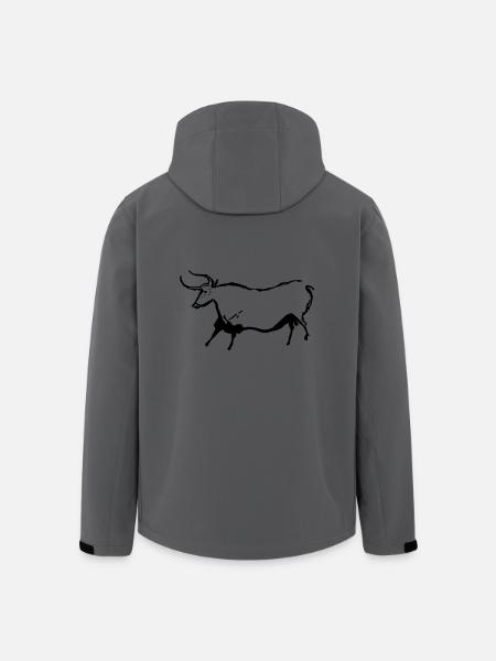 Auroch - Recycelte Männer Softshell-Jacke von Stanley/Stella - Anthrazit
