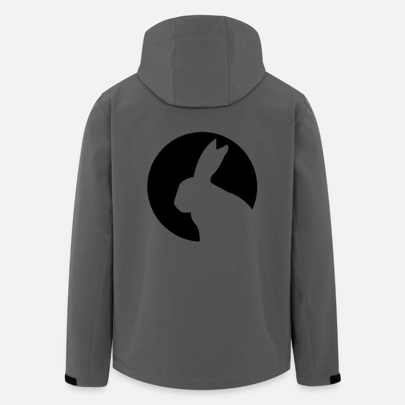 Hare - Men’s Recycled Softshell Jacket by Stanley/Stella - anthracite