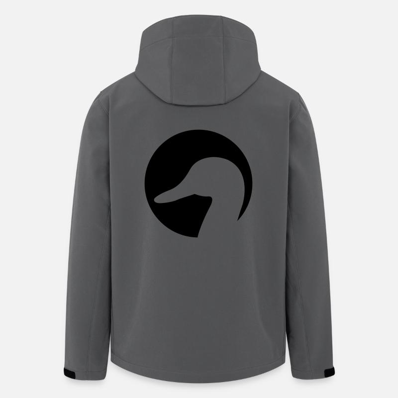 canard - Veste softshell homme en polyester recyclé Stanley/Stella - charbon