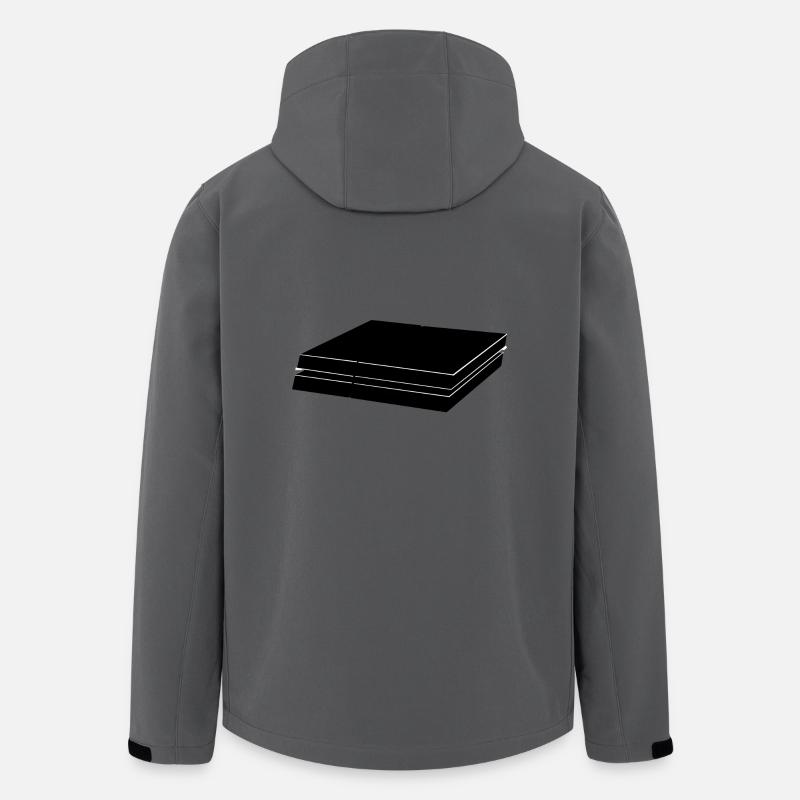 Konsole - Recycelte Männer Softshell-Jacke von Stanley/Stella - Anthrazit