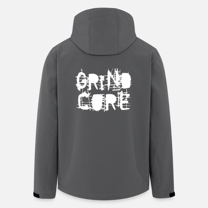 Grind Core - Men’s Recycled Softshell Jacket by Stanley/Stella - anthracite