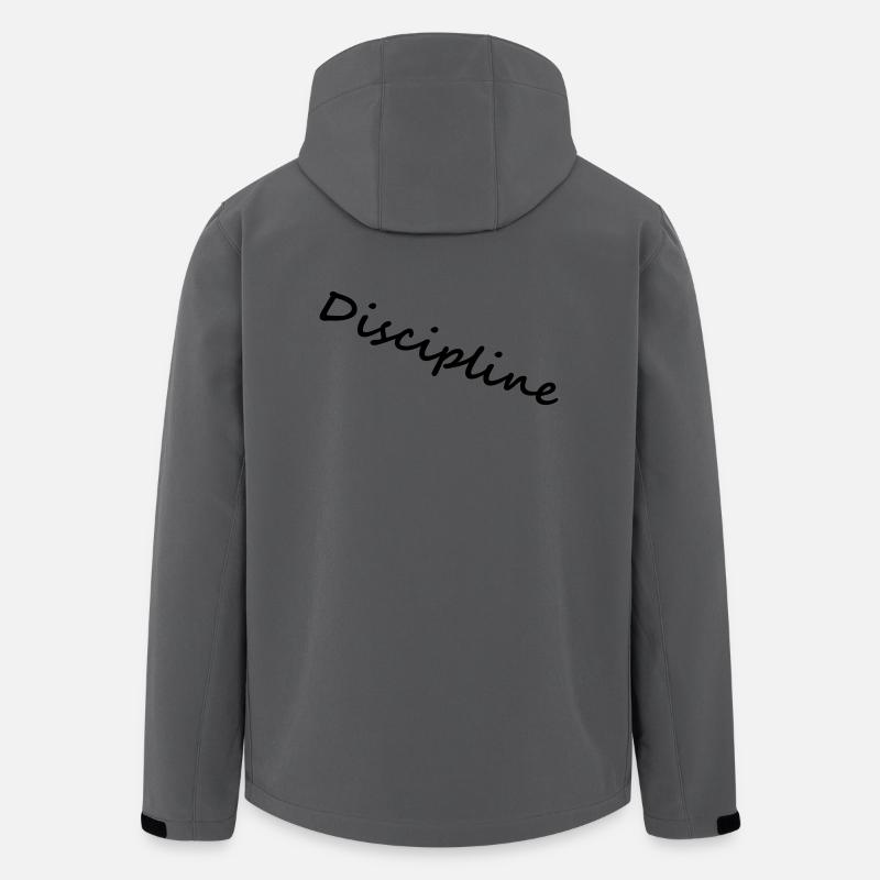 Discipline - Recycelte Männer Softshell-Jacke von Stanley/Stella - Anthrazit