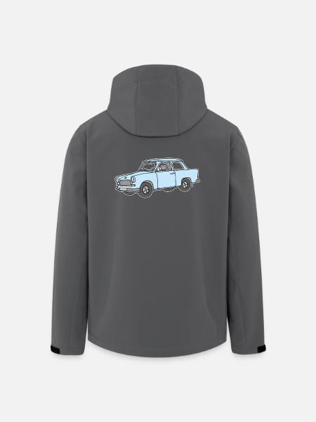 Hellblauer Trabi,  - Recycelte Männer Softshell-Jacke von Stanley/Stella - Anthrazit