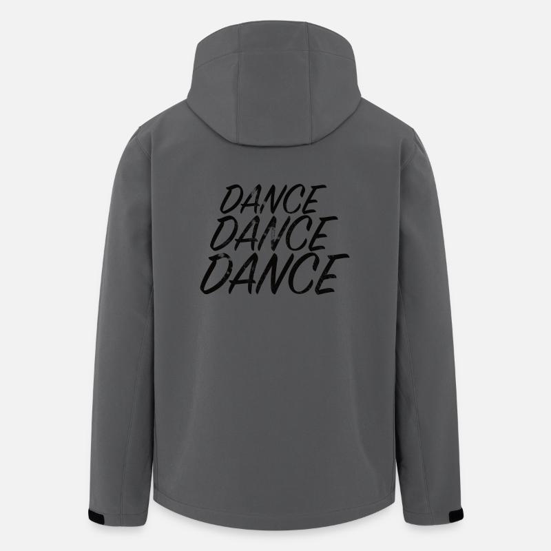 DANCE DANCE DANCE - Men’s Recycled Softshell Jacket by Stanley/Stella - anthracite