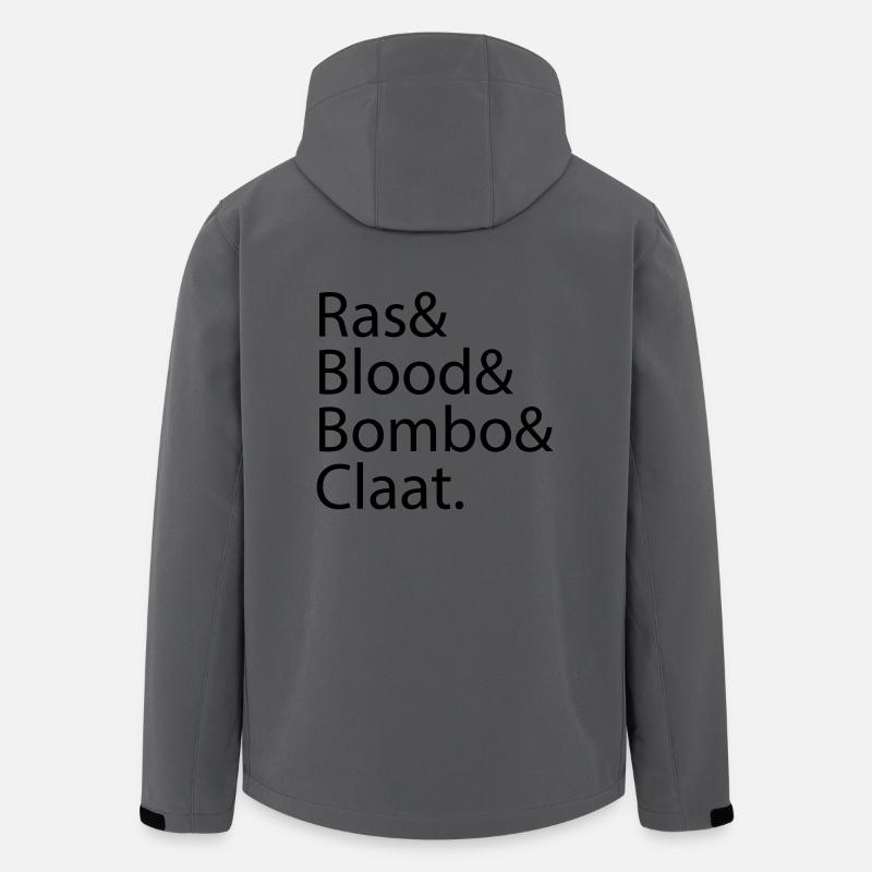 Ras Blood Bombo Claat - Men’s Recycled Softshell Jacket by Stanley/Stella - anthracite