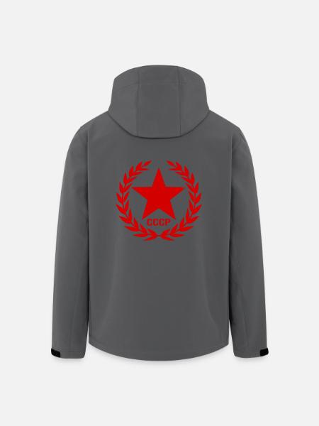 Sowjetunion SSSR Soviet Union - Recycelte Männer Softshell-Jacke von Stanley/Stella - Anthrazit