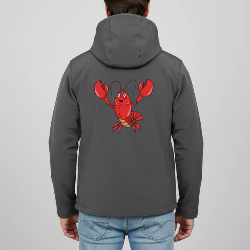 lobster Men’s Recycled Softshell Jacket Discoverer by Stanley/Stella