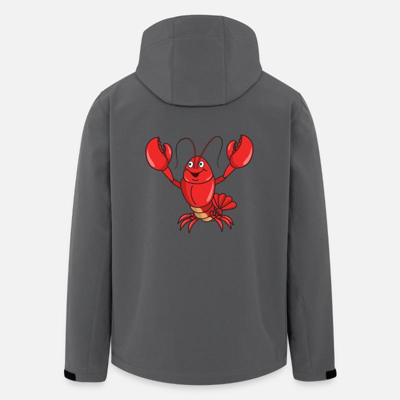 Hummer - Recycelte Männer Softshell-Jacke von Stanley/Stella - Anthrazit