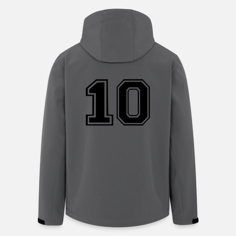 10 - Men’s Recycled Softshell Jacket by Stanley/Stella - anthracite