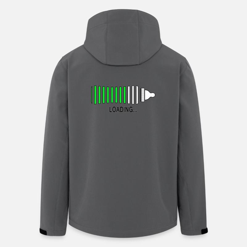 Laden - Recycelte Männer Softshell-Jacke von Stanley/Stella - Anthrazit