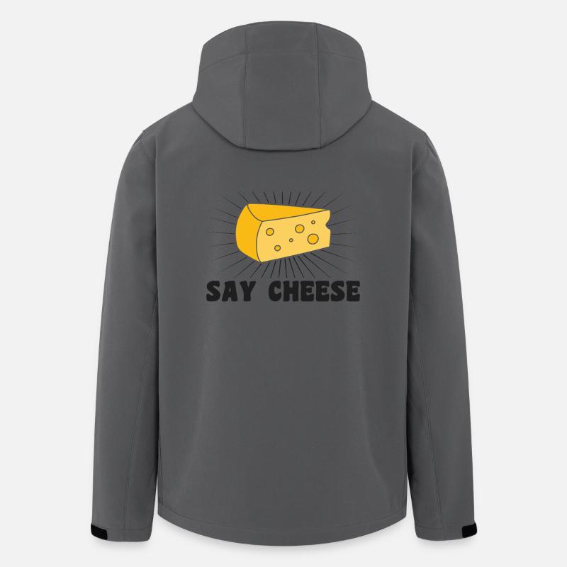 Say cheese - Recycelte Männer Softshell-Jacke von Stanley/Stella - Anthrazit