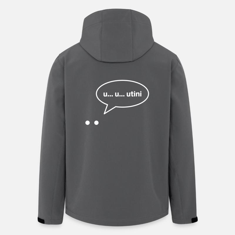 utini - Men’s Recycled Softshell Jacket by Stanley/Stella - anthracite