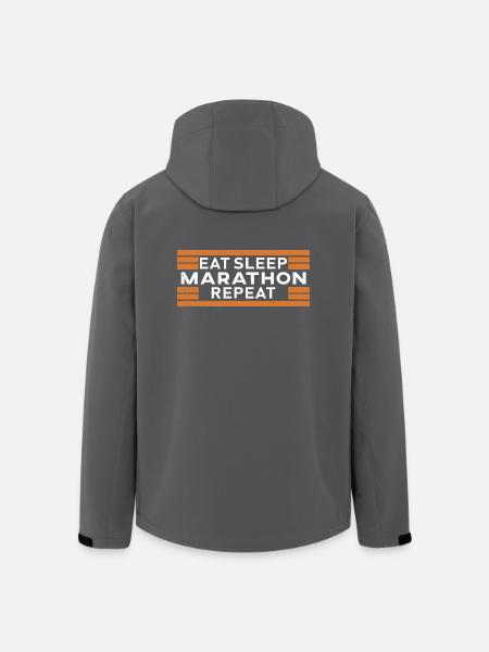 Marathon - Recycelte Männer Softshell-Jacke von Stanley/Stella - Anthrazit