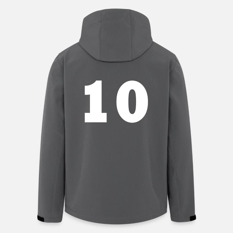 10 - Recycelte Männer Softshell-Jacke von Stanley/Stella - Anthrazit