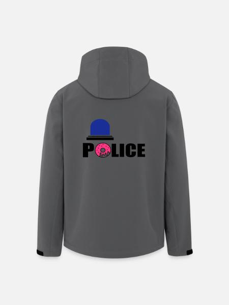 police d - Men’s Recycled Softshell Jacket by Stanley/Stella - anthracite