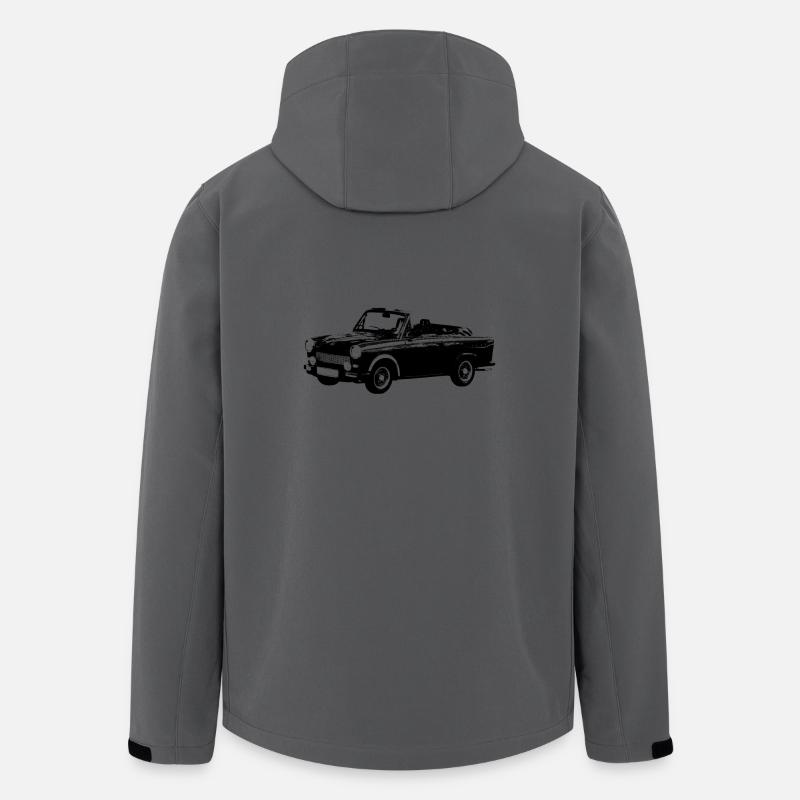  601 Décapotable - Veste softshell homme en polyester recyclé Stanley/Stella - charbon