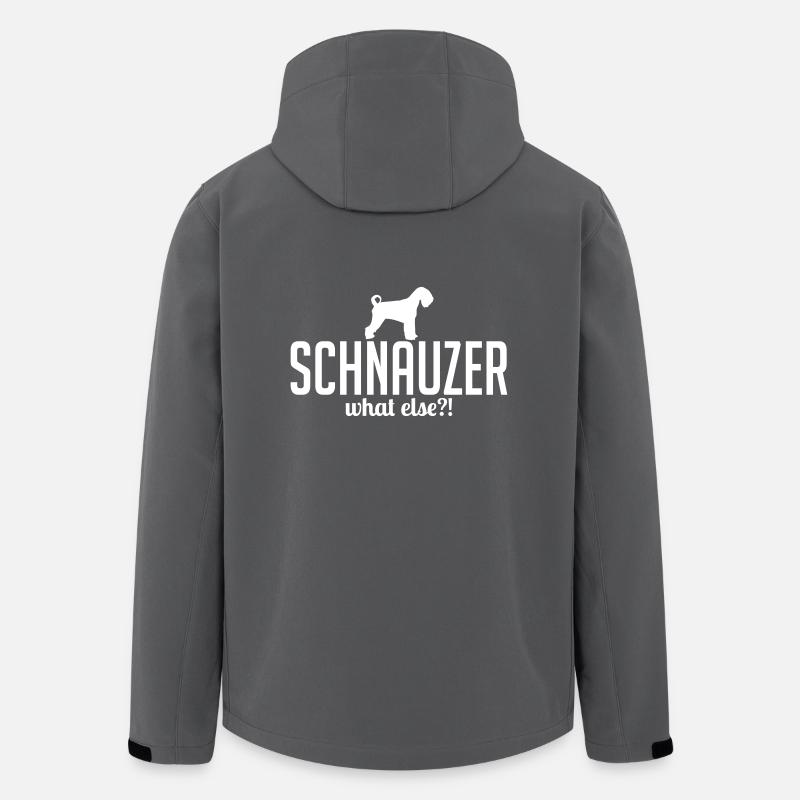 SCHNAUZER what else - Men’s Recycled Softshell Jacket by Stanley/Stella - anthracite