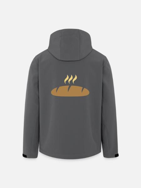 brot - Recycelte Männer Softshell-Jacke von Stanley/Stella - Anthrazit
