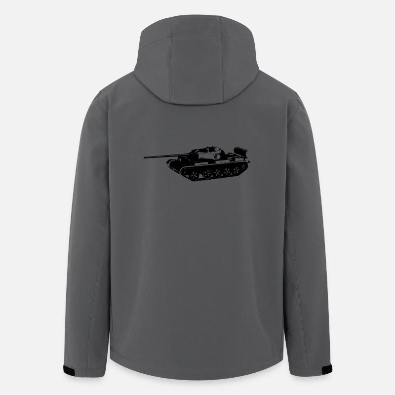 Medium Main Battle Tank T-54 - Men’s Recycled Softshell Jacket by Stanley/Stella - anthracite