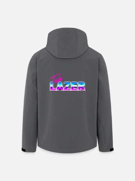 Turbo Lazer - Recycelte Männer Softshell-Jacke von Stanley/Stella - Anthrazit