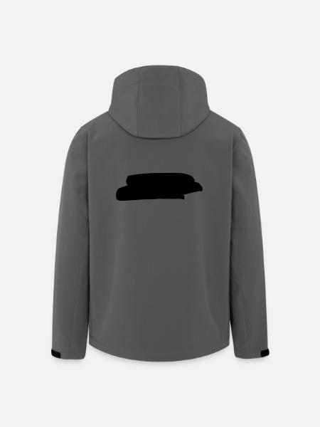 Doodle background shape - Men’s Recycled Softshell Jacket by Stanley/Stella - anthracite