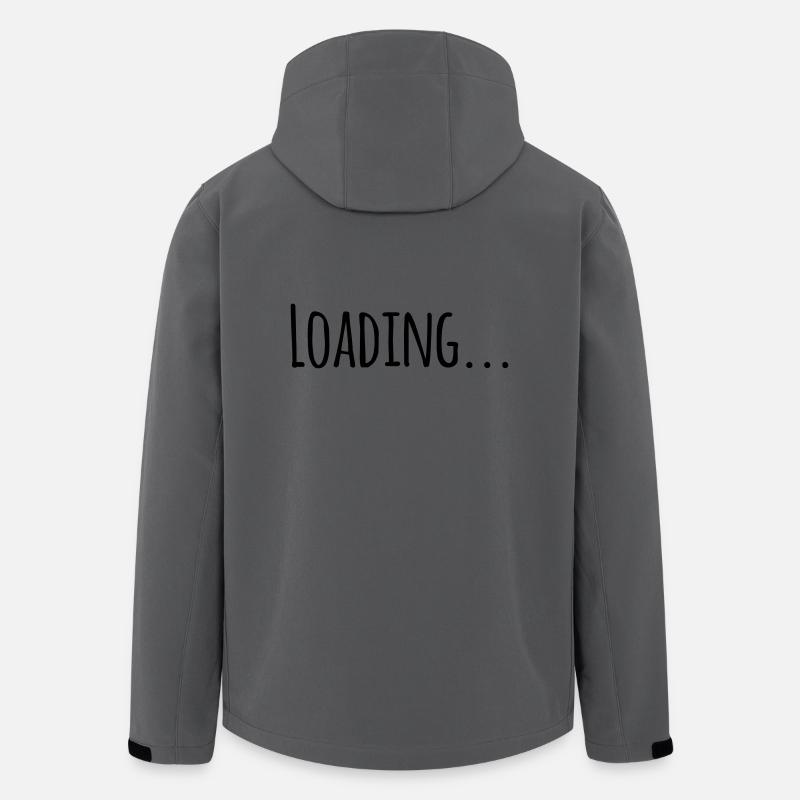 Chargement en cours ... - Veste softshell homme en polyester recyclé Stanley/Stella - charbon
