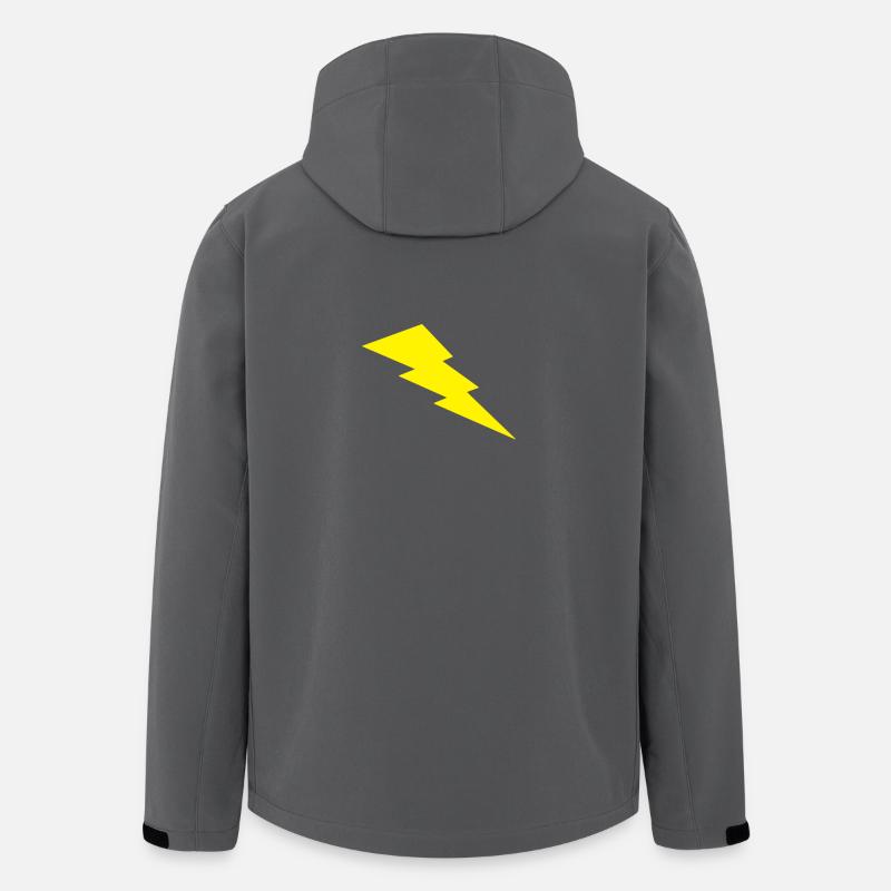 Blitz - Recycelte Männer Softshell-Jacke von Stanley/Stella - Anthrazit