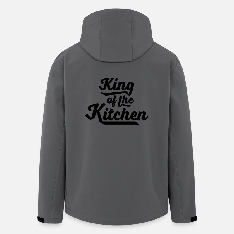 Kochen - Recycelte Männer Softshell-Jacke von Stanley/Stella - Anthrazit