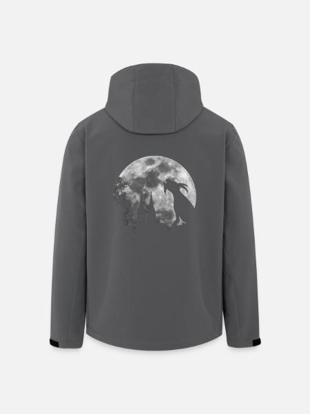 kölscher Bock Skyline Köln Fußball Geschenk - Recycelte Männer Softshell-Jacke von Stanley/Stella - Anthrazit
