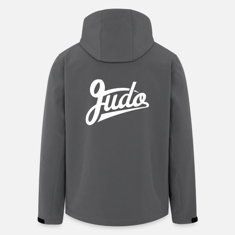 Judo - Recycelte Männer Softshell-Jacke von Stanley/Stella - Anthrazit