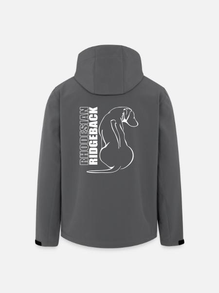 RHODESIAN RIDGEBACK PROFIL Wilsigns - Recycelte Männer Softshell-Jacke von Stanley/Stella - Anthrazit