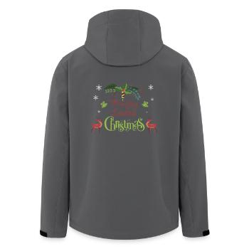 Weihnachten Guy Love Christmas Xmas Geschenk - Recycelte Männer Softshell-Jacke von Stanley/Stella - Anthrazit - Hinten - AI Model Male 185 light (185cm)