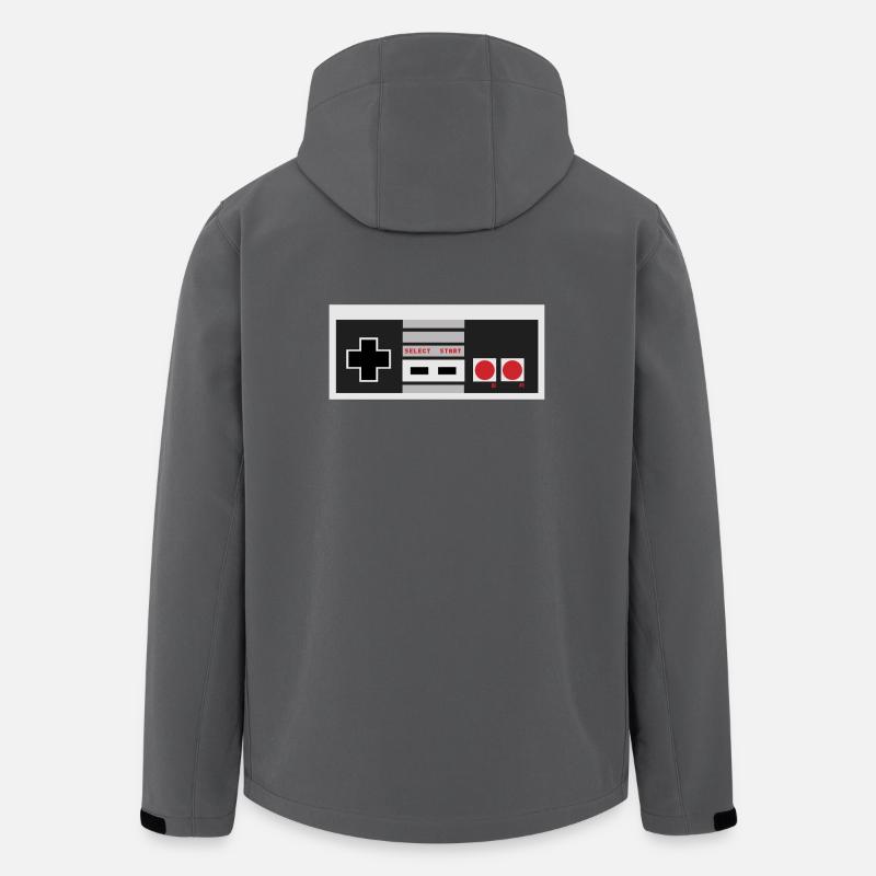 nes Controller - Recycelte Männer Softshell-Jacke von Stanley/Stella - Anthrazit
