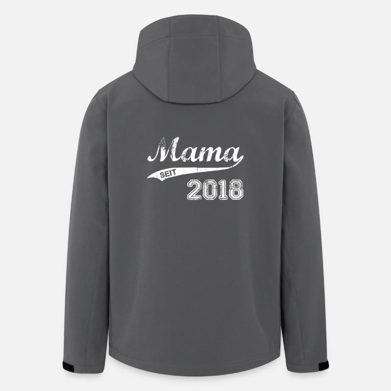 Mom 2018 - Men’s Recycled Softshell Jacket by Stanley/Stella - anthracite