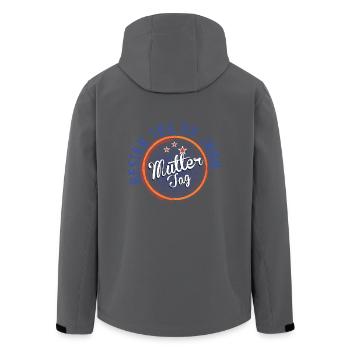 Muttertag! - Recycelte Männer Softshell-Jacke von Stanley/Stella - Anthrazit - Hinten - AI Model Male 185 light (185cm)